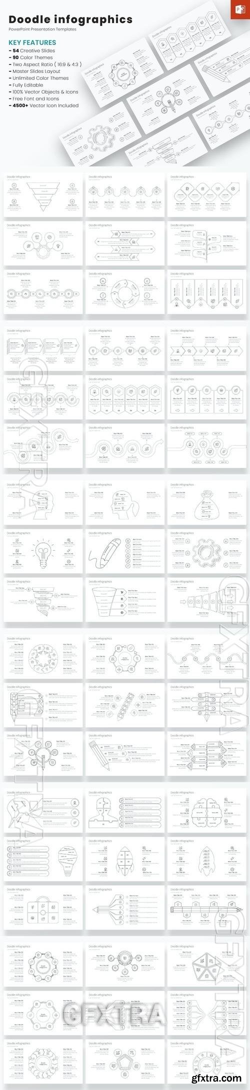 Doodle infographics PowerPoint Templates JL2VS9Z
