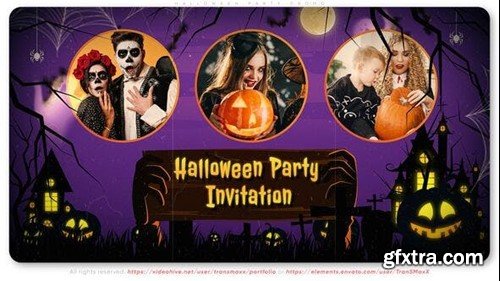 Videohive Halloween Party Promo 48478425