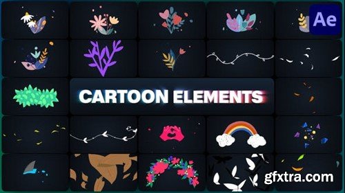 Videohive Cartoon Elements for After Effects 48471064