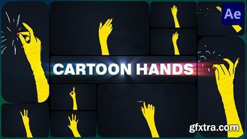 Videohive Cartoon Hands for After Effects 48499776