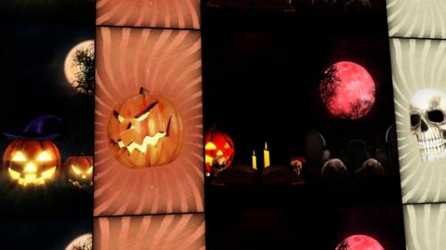Videohive - Halloween Spooky Vertical Backgrounds - 48123051