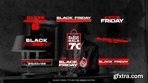 Videohive Black Friday Titles _AE 48480660