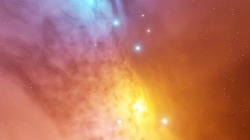 Videohive - Colorful Nebula Loop - 48199321