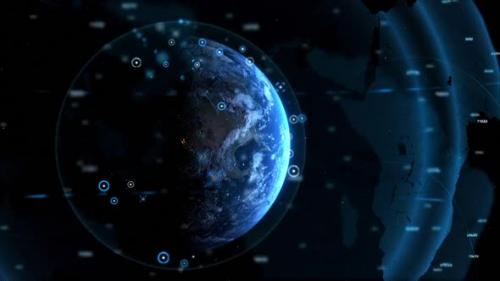Videohive - Technology Earth Space - 48212411