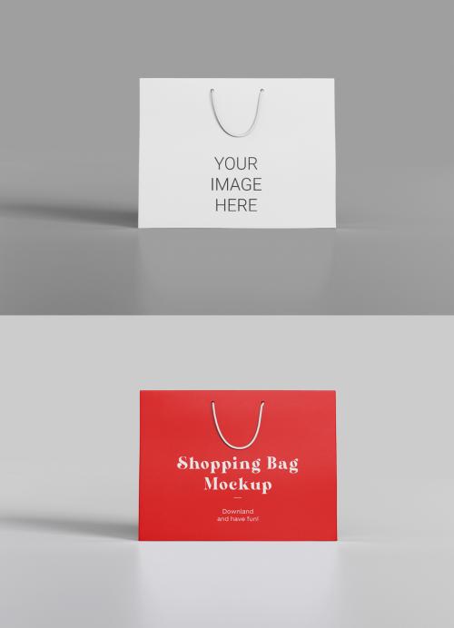 Rectangle Shopping Bag Mockup 644077439