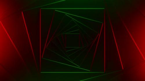Videohive - Red and green squared background - 48204598
