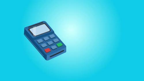 Videohive - Payment Terminal And Bank Card - 48213089