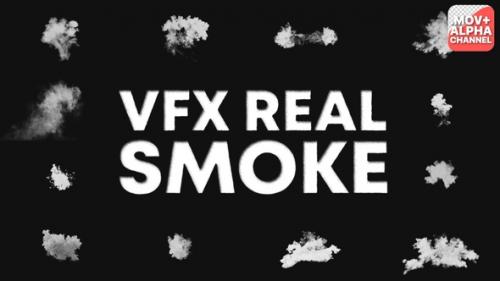 Videohive - VFX Real Smoke | Motion Graphics - 48213334