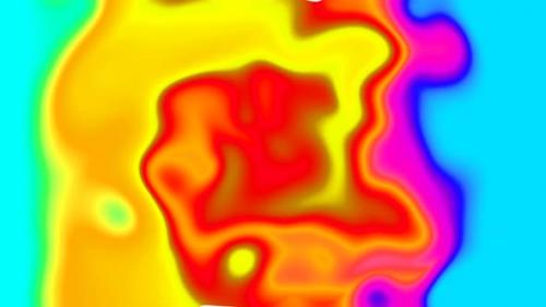 Videohive - Abstract rainbow smooth liquid. Wallpaper texture pattern liquid .Moving shape motion shiny liquid - 48214324