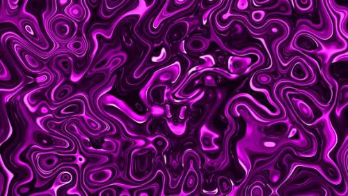 Videohive - Abstract rainbow smooth liquid. Wallpaper texture pattern liquid .Moving shape motion shiny liquid - 48214331