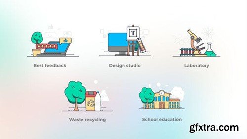 Videohive Various Work - Icons Concepts 48431610