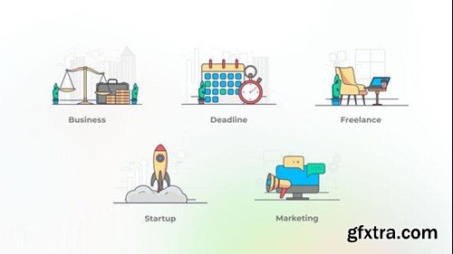 Videohive Business - Icons Concepts 48431483