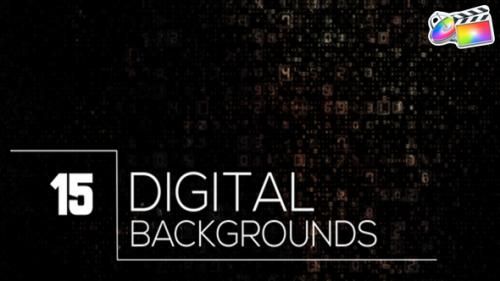 Videohive - Digital Backgrounds for FCPX - 48140973