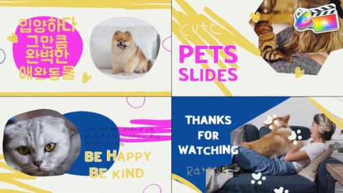 Videohive - Pets Slides | FCPX - 48141063