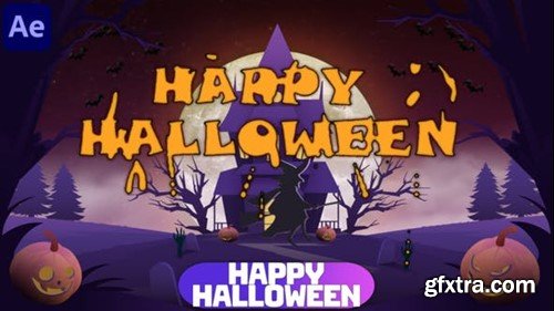 Videohive Happy Halloween Intro 48533153
