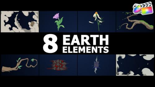 Videohive - Earth Elements | FCPX - 48221323