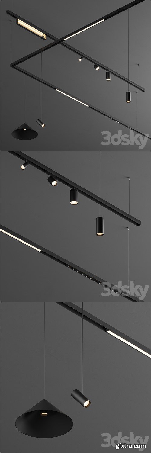 Xal Move It 25 S surface / suspended system