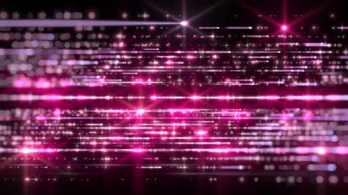 Videohive - Abstract Pink Linen Lights Motion Background - 48240620