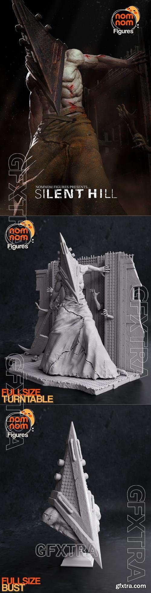 Nomnom Figures - Pyramid Head - Silent Hill – 3D Print Model