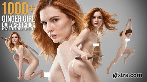 Artstation - Grafit - Ginger Girl Daily Sketching Pose Reference Pictures