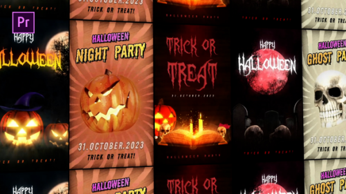 Videohive - Halloween Spooky Stories Pack - 48257348