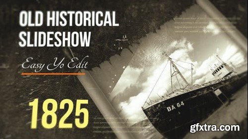 Videohive Old Historical Slideshow 48598537