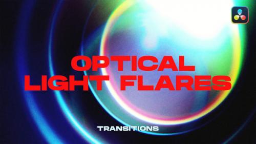Videohive - Optic Light Flares Transitions | DaVinci Resolve - 48290690