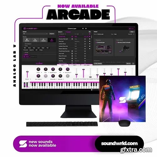 Soundwrld Arcade (Analog Lab V Bank)