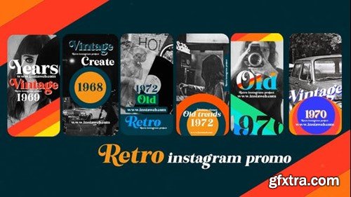 Videohive Instagram Vintage Pack 48614843