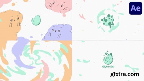 Videohive Clouds Characters Logo for After Effects 48591836