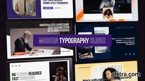Videohive Modern Typography Slides 48505251