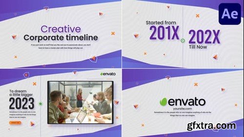 Videohive Creative Corporate Timeline Slideshow for After Effects 48633330