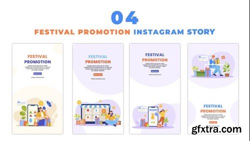 Videohive Festive Season Marketing Flat Vector Instagram Story 48625210