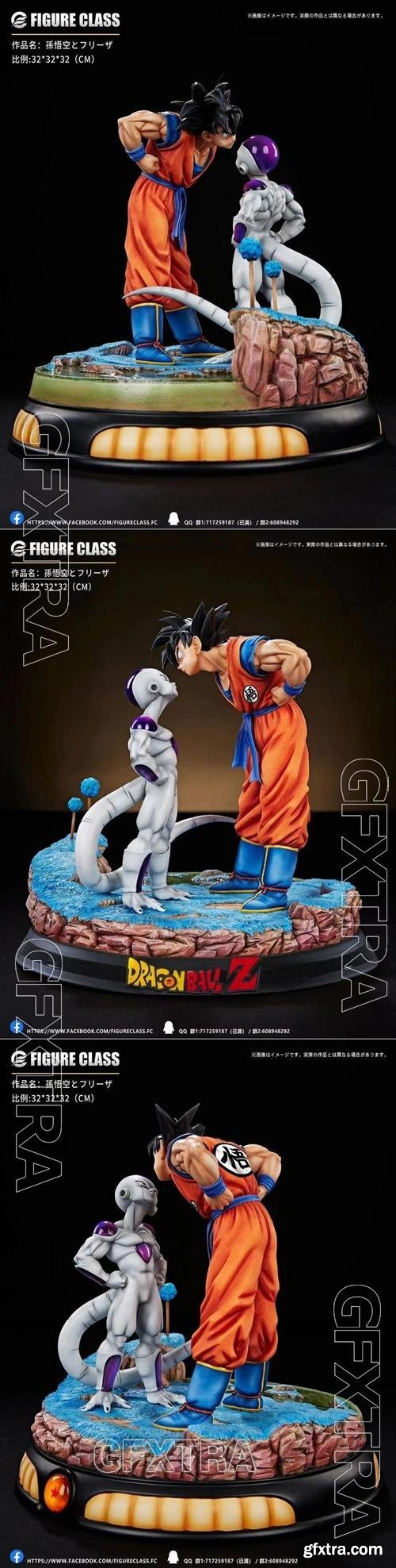 Son Goku and Frieza – 3D Print Model