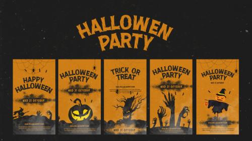 Videohive - Halloween Party Instagram Stories - 48271960