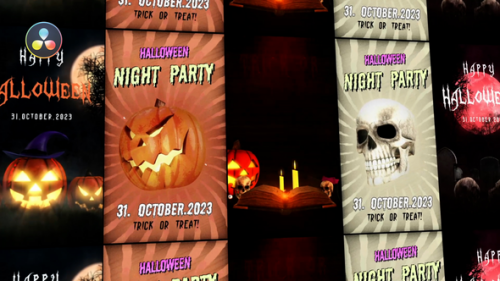 Videohive - Halloween Spooky Stories Pack - 48314551
