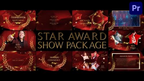 Videohive - Star Award Show Package for Premiere Pro - 48336671