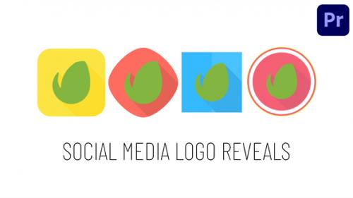 Videohive - Social Media Logo Reveals for Premiere Pro - 48337825
