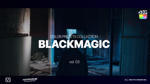 Videohive - Blackmagic LUT Collection Vol. 03 for Final Cut Pro X - 48341639