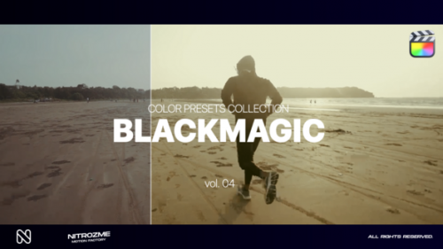 Videohive - Blackmagic LUT Collection Vol. 04 for Final Cut Pro X - 48341648