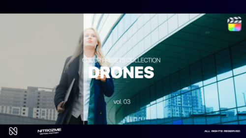 Videohive - Drones LUT Collection Vol. 03 for Final Cut Pro X - 48341695