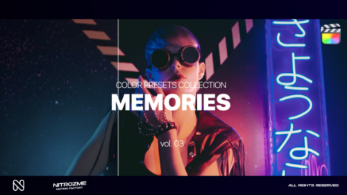 Videohive - Memories LUT Collection Vol. 03 for Final Cut Pro X - 48341835