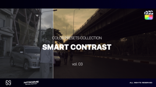 Videohive - Smart Contrast LUT Collection Vol. 03 for Final Cut Pro X - 48341971