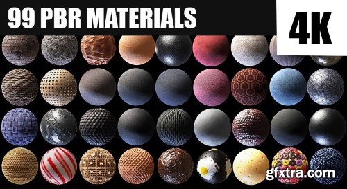 Unreal Engine - 99 PBR Materials Vol.01 (4.24 - 4.27)