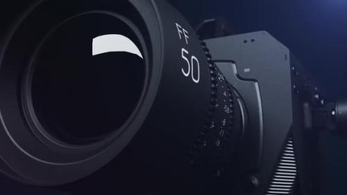 Videohive - animation video camera with lens - 48365090