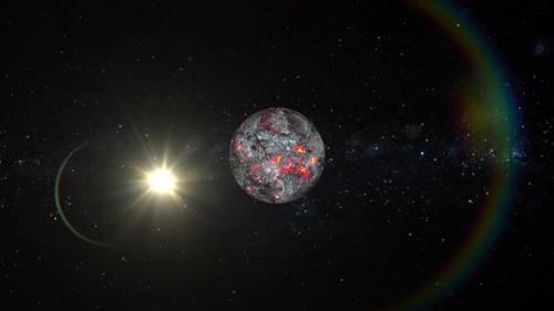 Videohive - Sun planet animation. 2397 - 48369625
