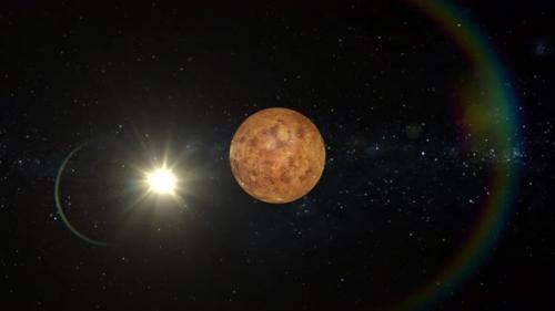 Videohive - Venus Planet animation in space. 2398 - 48369637