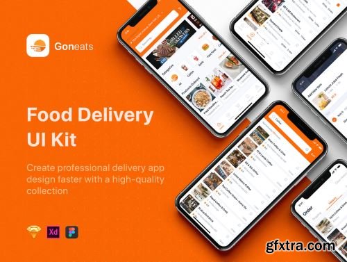 GonEats - Food Delivery UI Kit Ui8.net