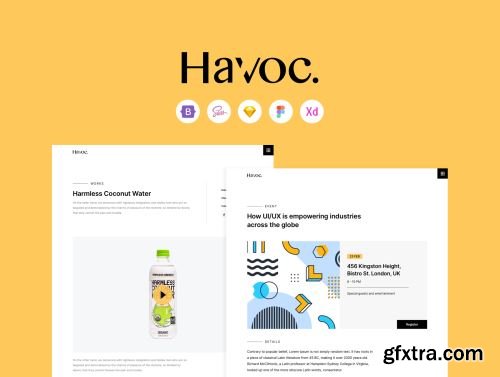 Havoc Agency Template for Bootstrap 5 Ui8.net