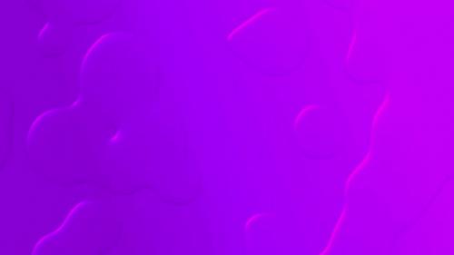Videohive - Purple Liquid Bubbles Background Animation of Abstract Backdrop - 48323154